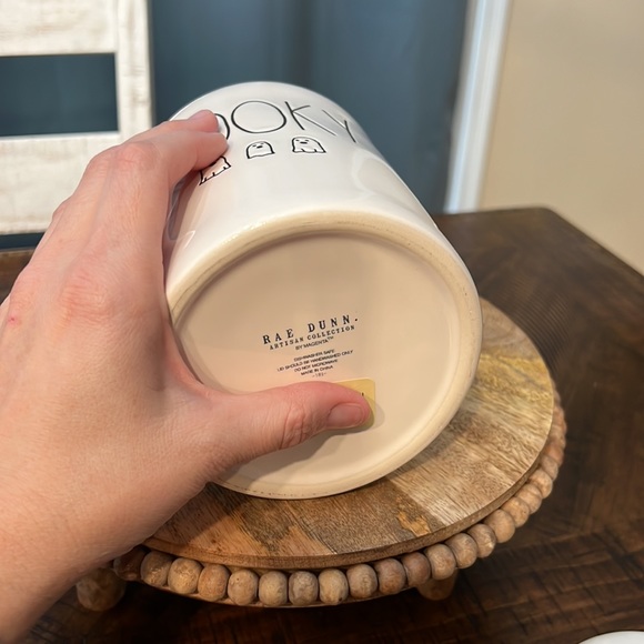 Rae dunn spooky canister with ghosts - Picture 3 of 4